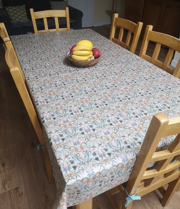 Morrisette Matt Oilcloth Tablecloth