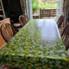Amalfi Lemons oilcloth tablecloth