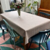Olympia Blush Oilcloth tablecloth
