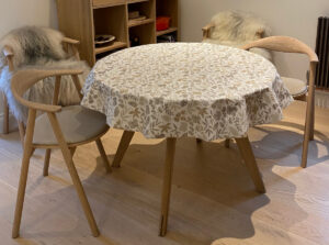 Riley Linen Oilcloth Tablecloth