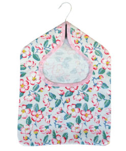 Cath Kidston Climbing Blossom Blush Wipe Clean Oilcloth Peg Bag