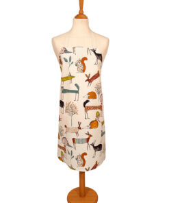 Country Creatures Adult Oilcloth Apron