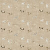 Woofer Taupe Gloss Oilcloth Tablecloth