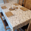 Riley Linen Matt Oilcloth Tablecloth