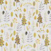 Autumn Tapestry Saffron Gloss Oilcloth Tablecloth
