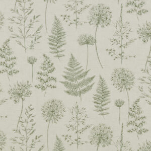 Chervil Fern Matt Oilcloth Tablecloth