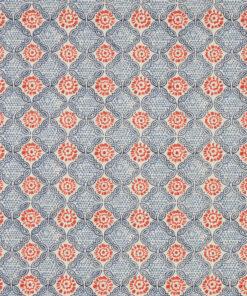 Starburst Chilli Matt Oilcloth Tablecloth