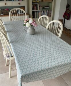 Elise Mineral Oilcloth Tablecloth
