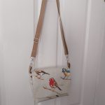 Garden Birds Oilcloth Handbag