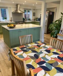 Reno Multi Oilcloth Tablecloth