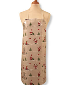 Santa Adult Oilcloth Apron