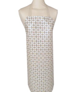 Zap Taupe Adult Oilcloth Apron
