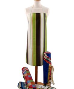 Bundle of 10 Adult Oilcloth Aprons