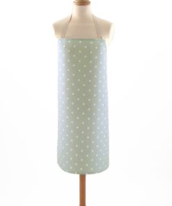 Dotty Grey Adult Oilcloth Apron