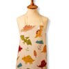 Children's Dinosaurs Oilcloth Apron