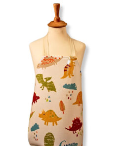 Children's Dinosaurs Oilcloth Apron