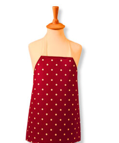 Just Dotty Cherry Children's Oilcloth Apron
