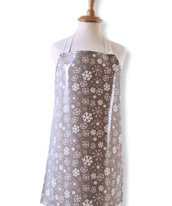 Snowflakes Silver Children's Oilcloth Apron