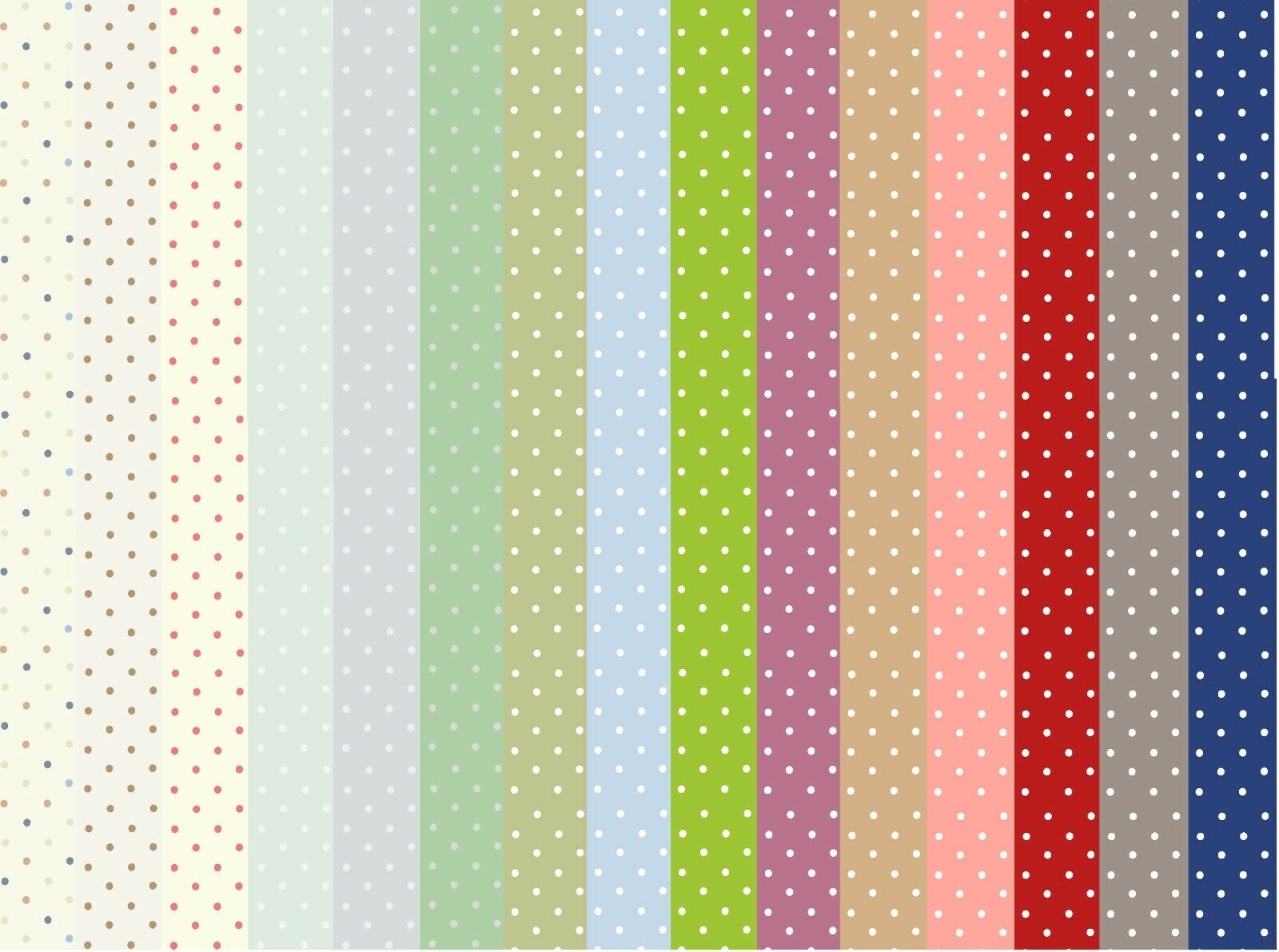 500g scrap bag of Dotty Gloss Oilcloth/PVC remnants