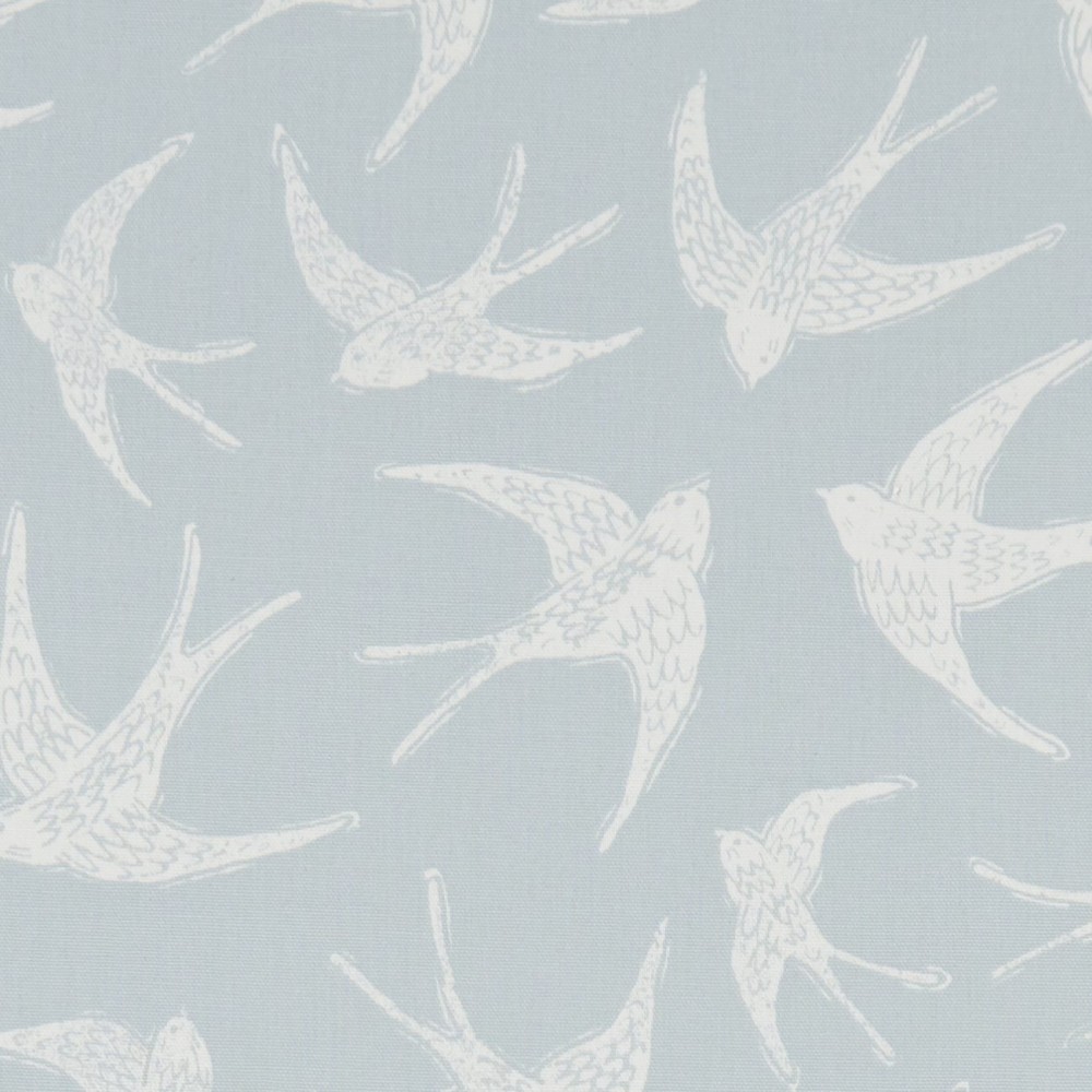 Fly Away Duckegg Matt Oilcloth Tablecloth