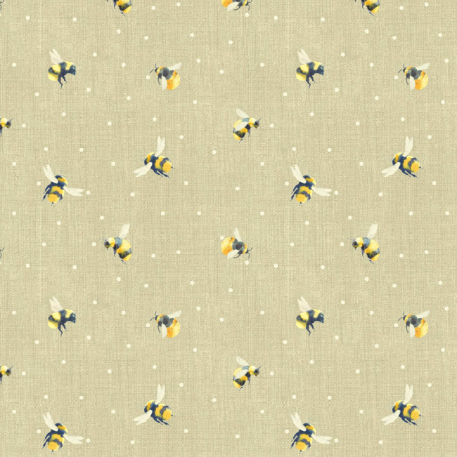 Honeybee Matt Oilcloth Tablecloth
