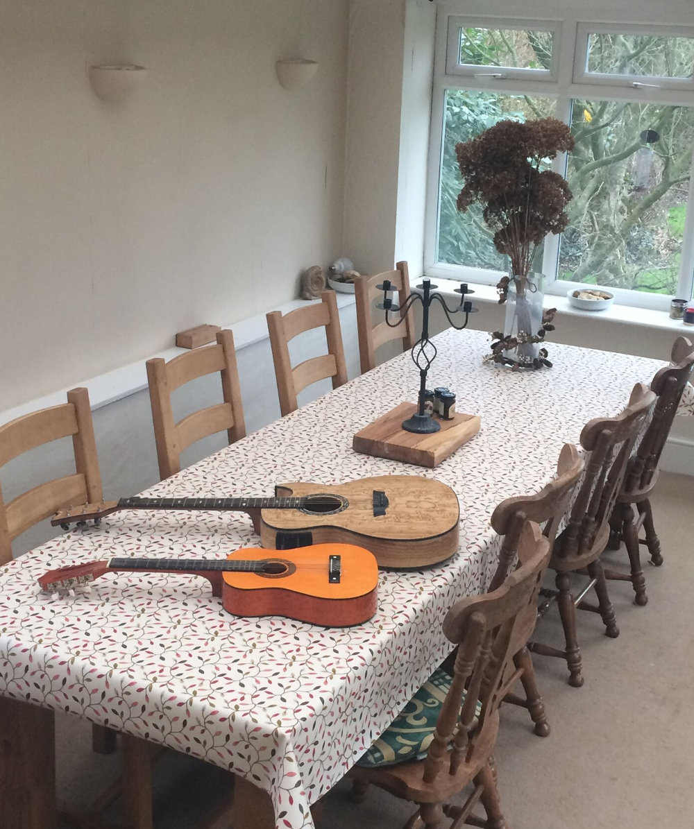 Juliette Matt Oilcloth Tablecloth