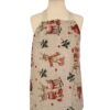 Jolly Reindeer Children's Oilcloth Apron