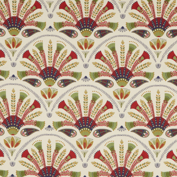 Madeleine Mulberry Gloss Oilcloth tablecloth