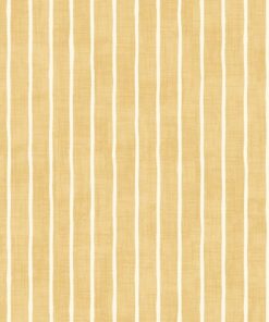 Pencil Stripe Sand Matt Oilcloth Tablecloth