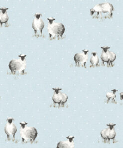 Sheepy Duckegg Oilcloth Tablecloth