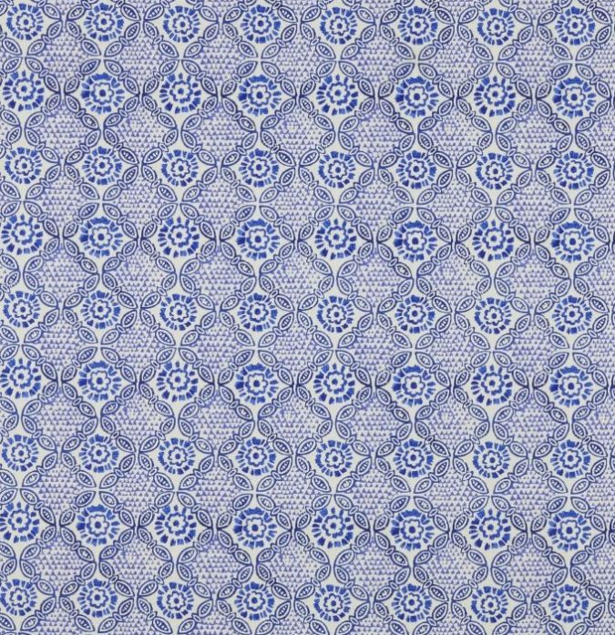Starburst Batik Matt Oilcloth Tablecloth