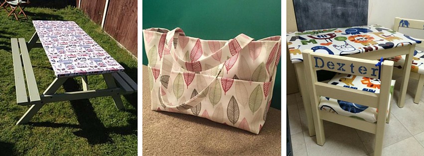 oilcloth fabric crafting