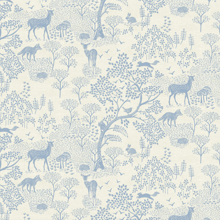 Forest Friends Matt Oilcloth Tablecloth