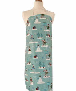 Christmas Elf Duckegg Adult Oilcloth Apron