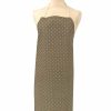 Vintage Spot Taupe Adult Oilcloth Apron