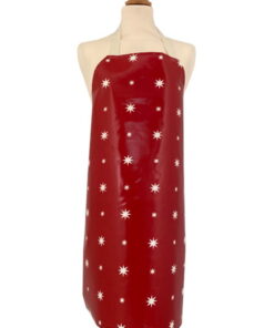 Twinkle Red Adult Oilcloth Apron
