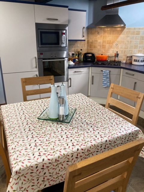 Juliette Matt Oilcloth Tablecloth