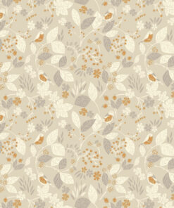 Little Robin Matt Oilcloth Tablecloth