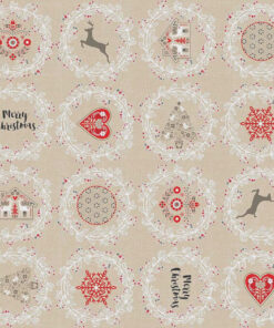 Merry Christmas Oilcloth Tablecloth