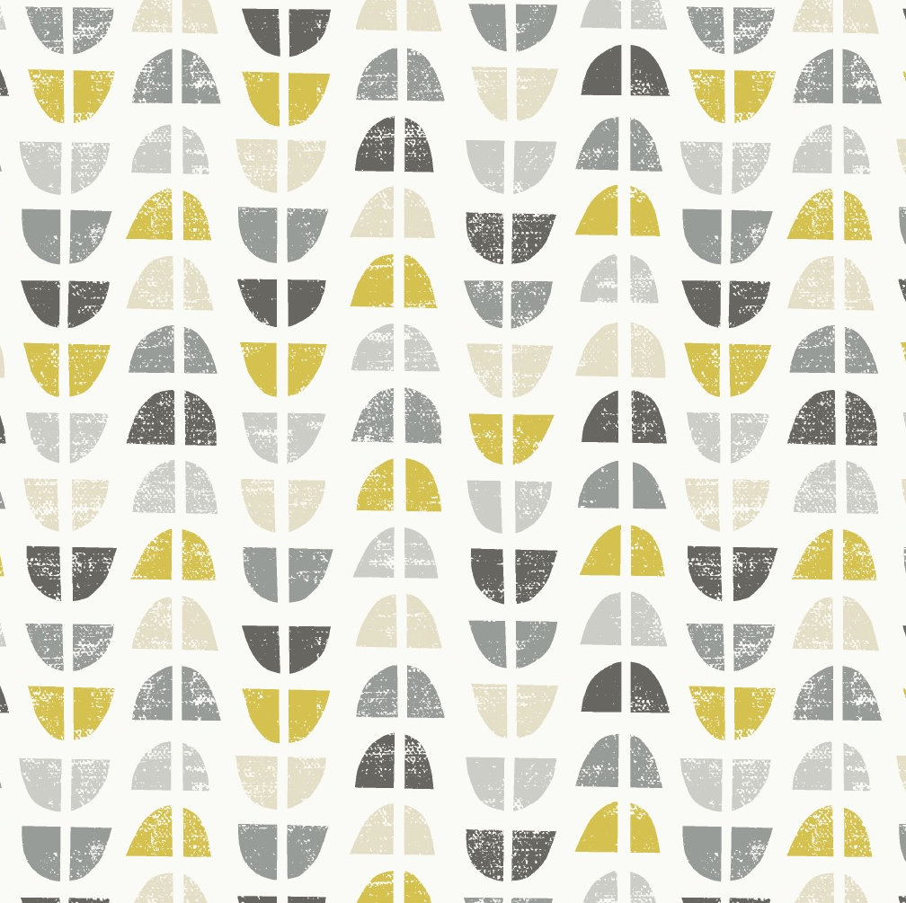 Odence Mustard Matt Oilcloth Tablecloth