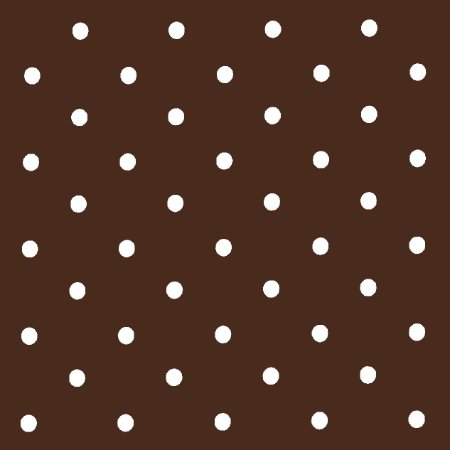 Dotty Chocolate Oilcloth
