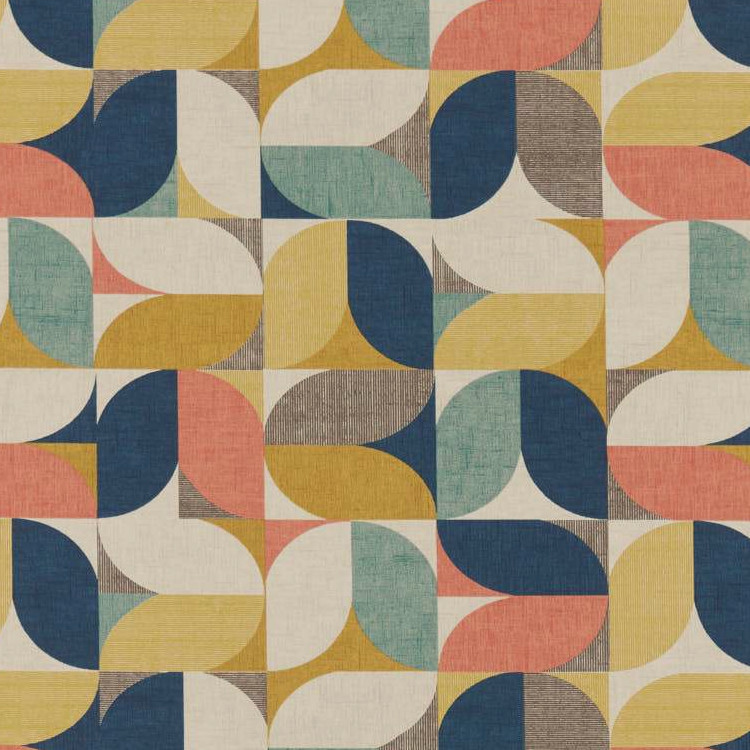 Reno Multi Matt Oilcloth Tablecloth