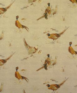 Sandringham Pheasant Matt Oilcloth Tablecloth